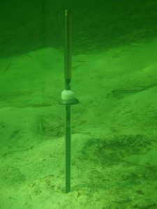 SediMeter with built-in cleaner